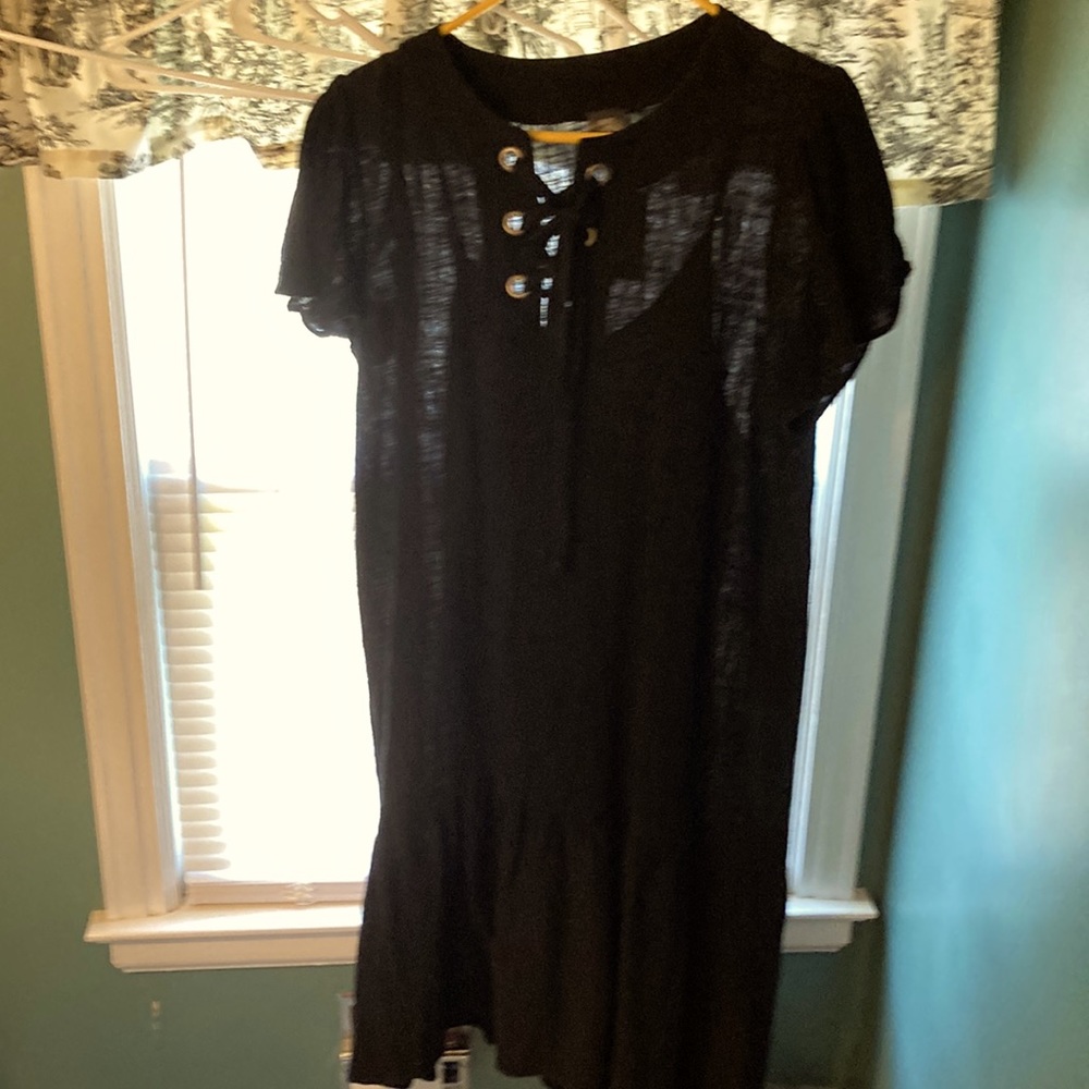 Agnes & Dora Drop Waist Dress FLAW XL NWT